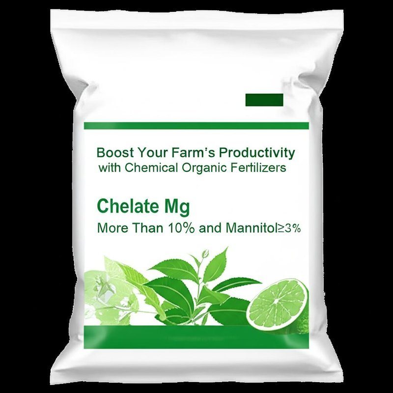 Boost Your Farm's Productivity with Chemical Organic Fertilizers Chelate Mg More Than 10% and Mannitol ≥3%